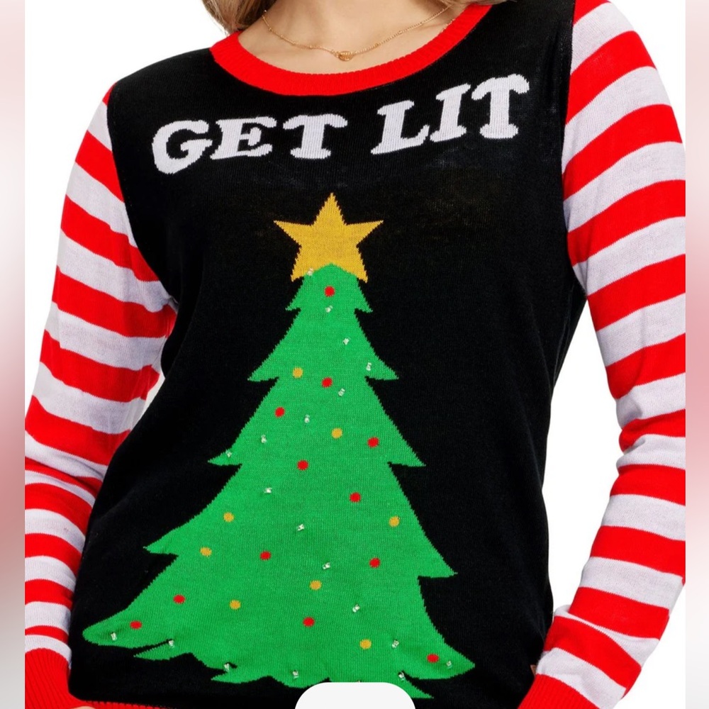 NEW! Tipsy Elves Sweater Ugly Christmas Sweater size M